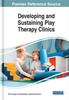 Книга Developing and Sustaining Play Therapy Clinics