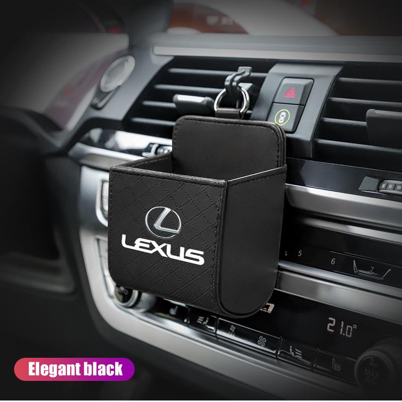 ulvn2 Car Vent Phone Holder Storage Box Car Storage Accessories For Lexus F SPORT ES RX NX LS UX LM LX GX LC RZ IS CT GS RC HS SC LBX