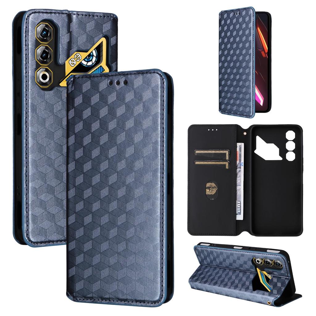 Flip Cover for ZTE Nubia Neo 3 GT PU Leather Full-Body Protection With [RFID Blocking] Shockproof Durable Retro Phone Case