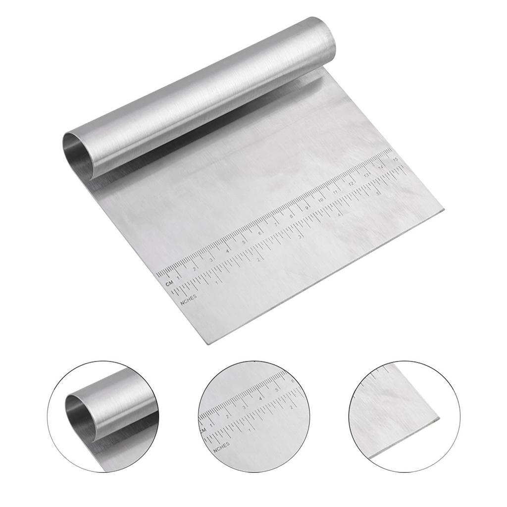 Бытовой скребок для теста из нержавеющей стали, резак для украшения торта, инструменты для выпечки, кондитерских изделий