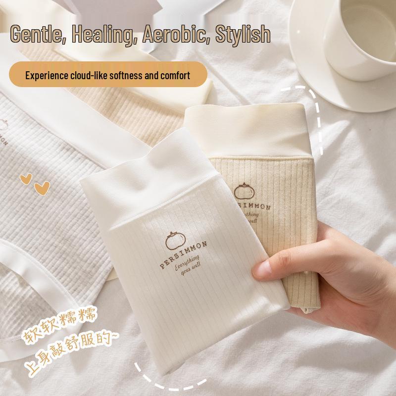 Seamless Plus Size High Elastic Antibacterial Cotton Briefs for Women - Extra Large 200 Jin