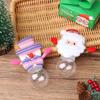 Party Decoration Storage Organizer Storage Bottle Kids Cute Box Candy Jar Santa Claus Christmas