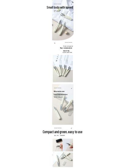 Мини U-образные ножницы для пряжи с чехлом для вышивания крестиком, шитья и рукоделия