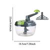 Vegetable Cutter Chopper Shredders Manual Meat Vegetable Chopper Grinder Fruits Salad Maker Mincer Manual Hand Mixer