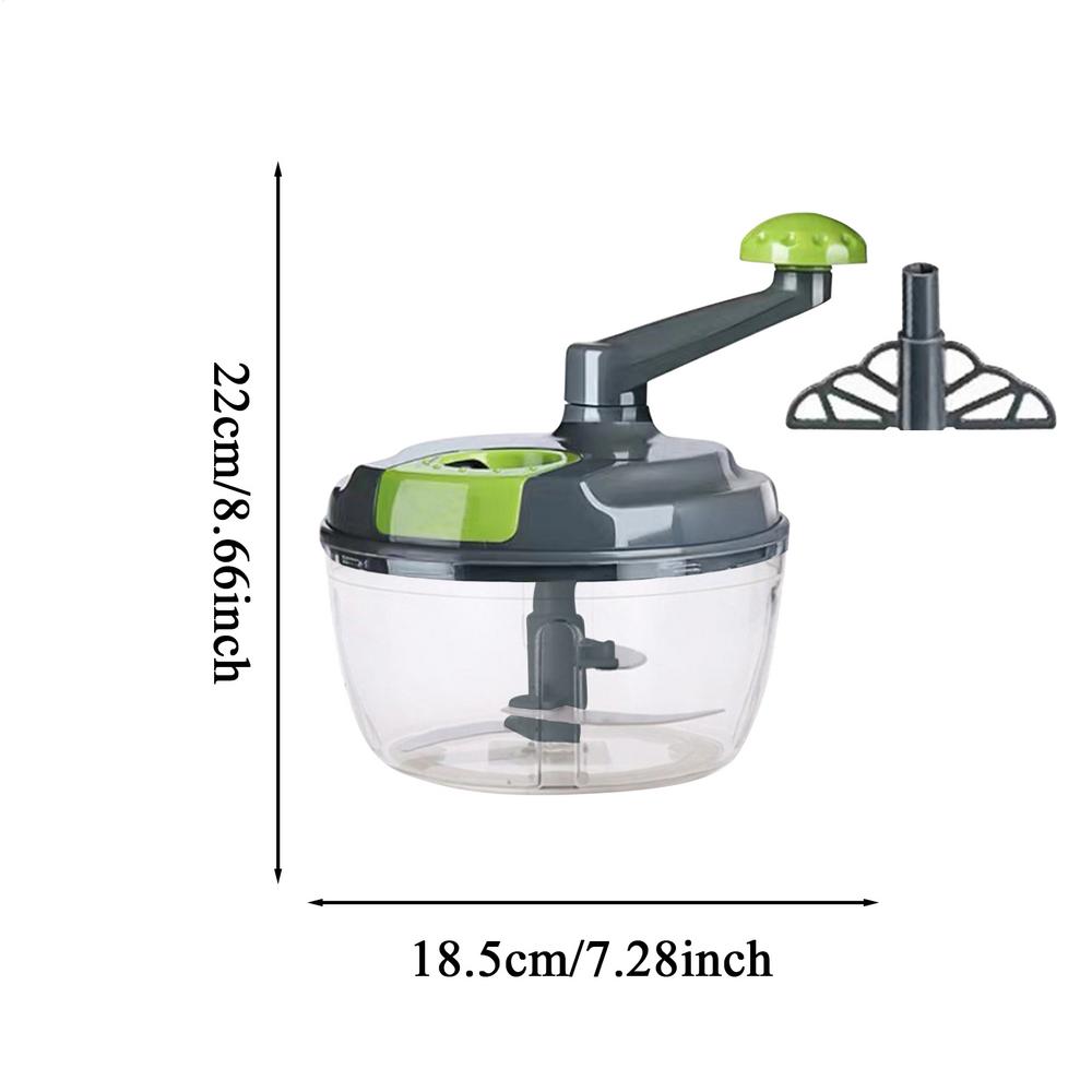 Vegetable Cutter Chopper Shredders Manual Meat Vegetable Chopper Grinder Fruits Salad Maker Mincer Manual Hand Mixer