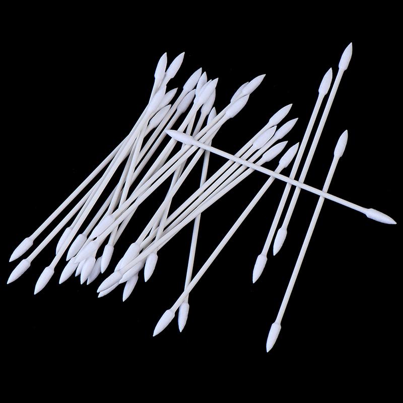 25 шт. хлопковая одноразовая палочка для чистки порта зарядки наушников и телефона