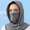 Летняя защита от УФ-лучей, защита шеи, уличный шарф-балаклава, спортивная маска для лица, снуд, капюшон, шляпа, ветрозащитная, охлаждающая, дышащая велосипедная шапка
