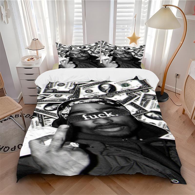Money Power Bedding 3 Piece Set Hd Print Duvet Cover Pillowcases For Teens Adult Bedroom Decoration Christmas Gift C9211160