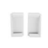 2 шт. Магнитный держатель для бумажных полотенец, регулируемый настенный держатель для рулона бумаги для кухни, салона, холодильника