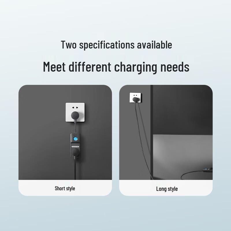 BULL GN-D1010 Smart Overcharge Protection 1-Outlet Power Strip CN plug (adapter included)
