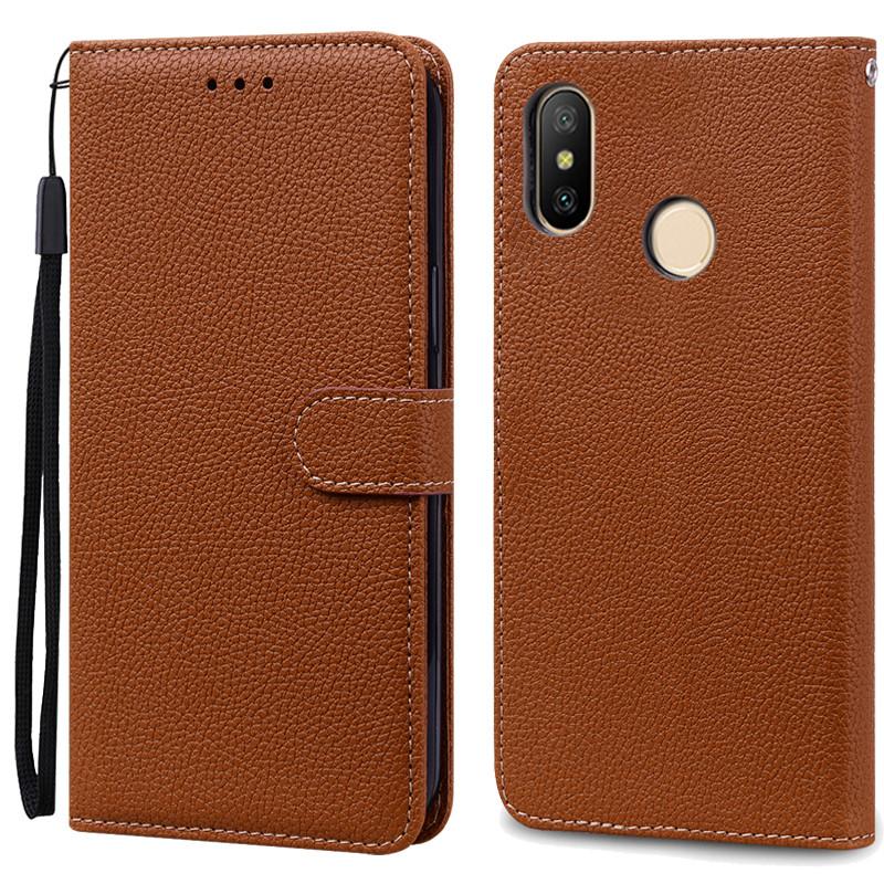 For Redmi Note 6 Pro Case Xiaomi Redmi 6 Pro Soft TPU Wallet Leather Case For Xiaomi Redmi 6 Case Note 6 Pro Flip Cover Fundas