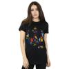 Star Wars Womens/Ladies Silhouette Collage Cotton Boyfriend T-Shirt