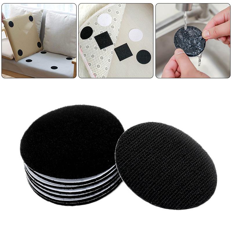 10Pcs Anti Curling Carpet Tape Rug Gripper Carpet Sofa and Sheets In Place and Keep the Corners Flat Non-slip Mat Fixing Tool