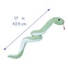 Doindute Green Plush Snake Stuffed Animal Soft Cuddly Plush Hugger Toy for Boys and Gift for Kids or 17 Inch Toy, Girls, Girlfriend,