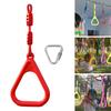 Children's Climbing Gym Rings Portable Exercise Trapeze for Backyard Fun