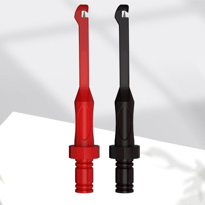 4-миллиметровый домкрат, крючок для проверки проколов, безопасный тестовый зажим, зажимы для проверки проколов, диагностические инструменты для обнаружения цепей автомобиля, неразрушающий контроль