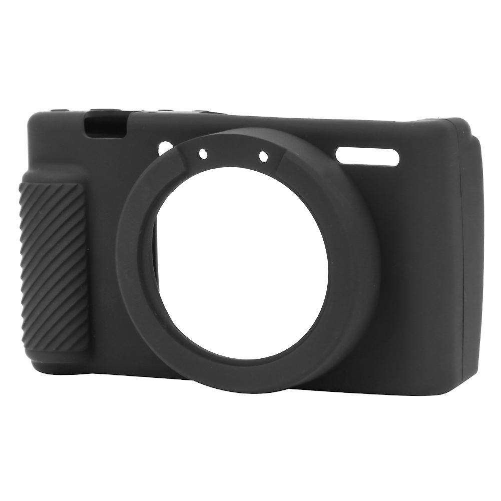 Digital Camera Silicone Protective Cover Case Accessory for Sony ZV1 Camera Black