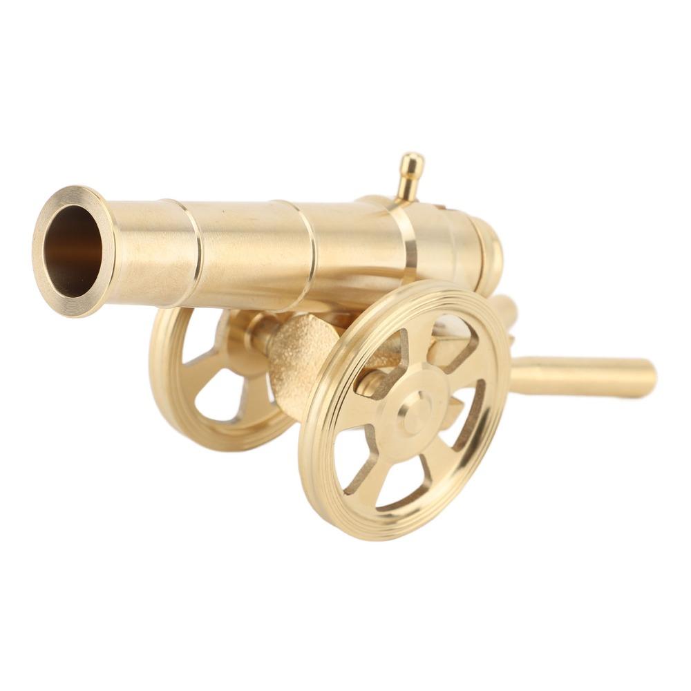 1pcs Hand Polished Desktop artillery figurine Decoration Tabletop Decor