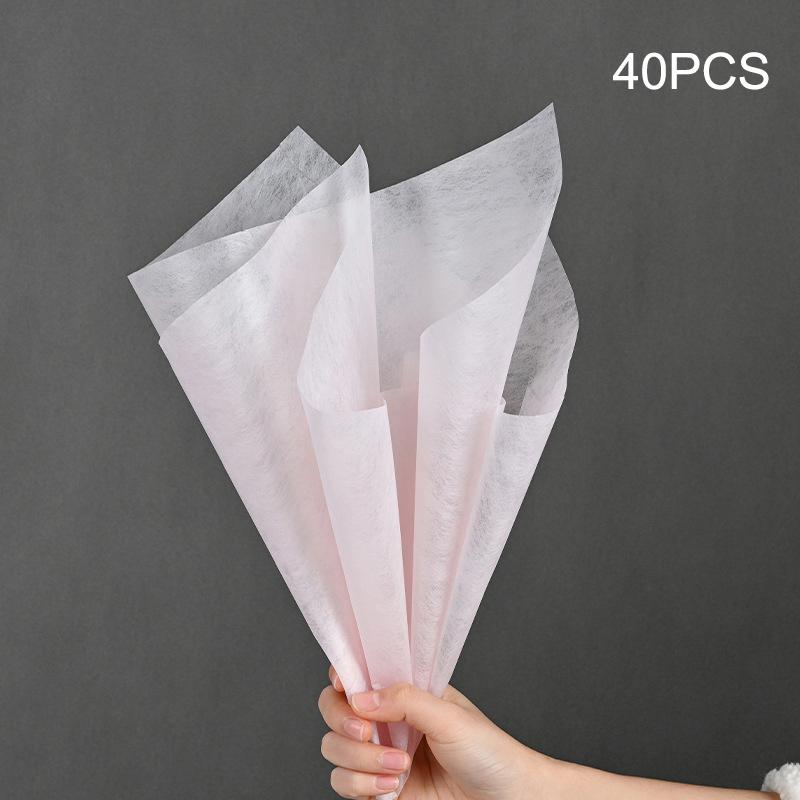 Упаковочная бумага для цветов, полупрозрачная молочно-хлопковая подкладочная бумага для флориста, упаковочная бумага для свадебного букета, мягкая красочная декоративная бумага