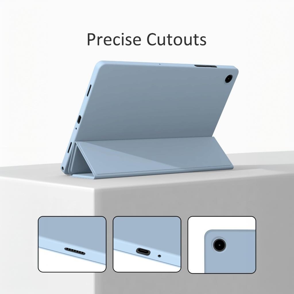 for Samsung Galaxy Tab A11 Plus SM-X230/SM-X236 / A9 Plus SM-X210/SM-X216 , Tab A11+/ A9+ Tablet Case Flip Smart Cover