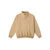 Vans Logo Letter Stand Collar Long Sleeve Sweatshirt Unisex Sweatshirt Light-Brown VN000KCZ4MG