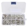 320Pcs Terminal Connector Ring U Type Brass Multi Size Electric Wire Crimp Accessories OT UT