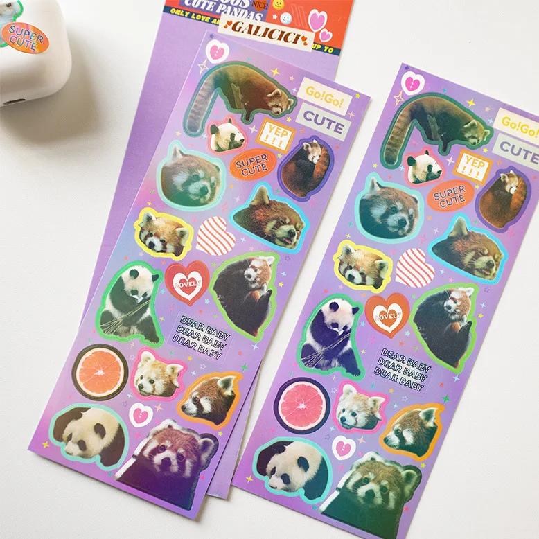 1 шт., американские винтажные наклейки с изображением животных, цветные наклейки на края для девочек и мальчиков, чехол для мобильного телефона, багажа, гитары, платформы для ПК и ноутбука, украшения своими руками