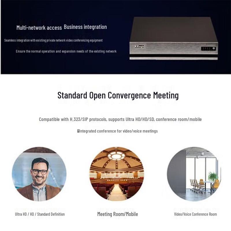 Rongxun RX C9000C-32H 32-Channel HD Video Conference MCU (CN version)