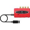 2 Input 2 Output USB Audio Interface with Digital Output UCA222 Red U-CONTROL