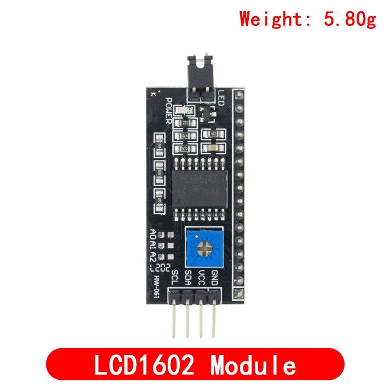 ЖК-модуль сине-зеленый экран IIC/I2C 1602 для Arduino 1602 LCD UNO r3 mega2560 LCD1602 LCD1602 + I2C