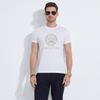 [Hollow Jacquard] 2025 Summer Men's Special Diamond Cotton Fiber Short sleeved T-shirt 7073