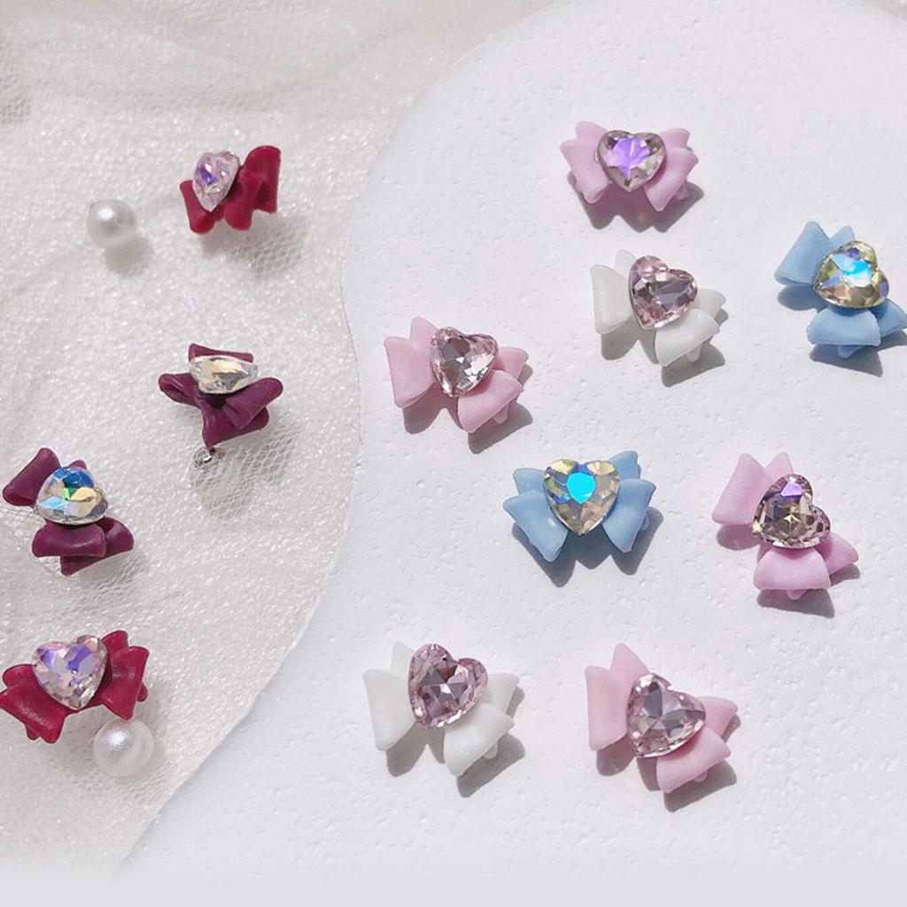 10 шт. 3D украшения для ногтей роскошные смоляные стразы для дизайна ногтей блестящие кристаллы бриллиантовые камни для украшения ногтей кольца серьги своими руками