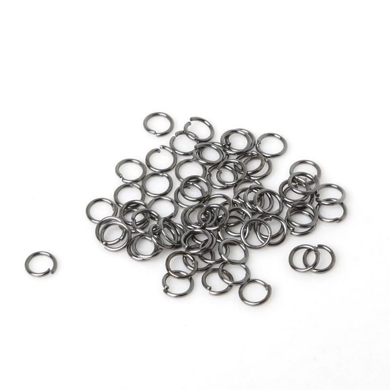 Iron Jump Ring Buckle for DIY Jewelry: Earrings, Bracelets, Necklaces & Pendants