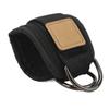 Fitness Ankle Buckle Leg Strength Trainer with Double D Rings and Rubber Straps for Men and Women