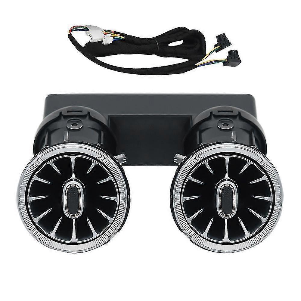 Rear Air Conditioning Vents 64color Led Turbine Ambient Light Compatible with Mercedes C /e/glc/ Cla