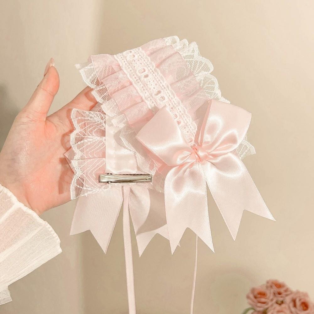 Gothic Lolita Wing Angel Headband Lace Head Wrap New Cosplay Headdress Hair Accessories