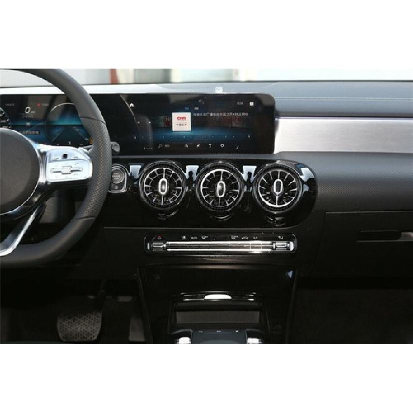 7x ABS Кольцо-крышка воздуховода под карбон для Benz A W177 B W247