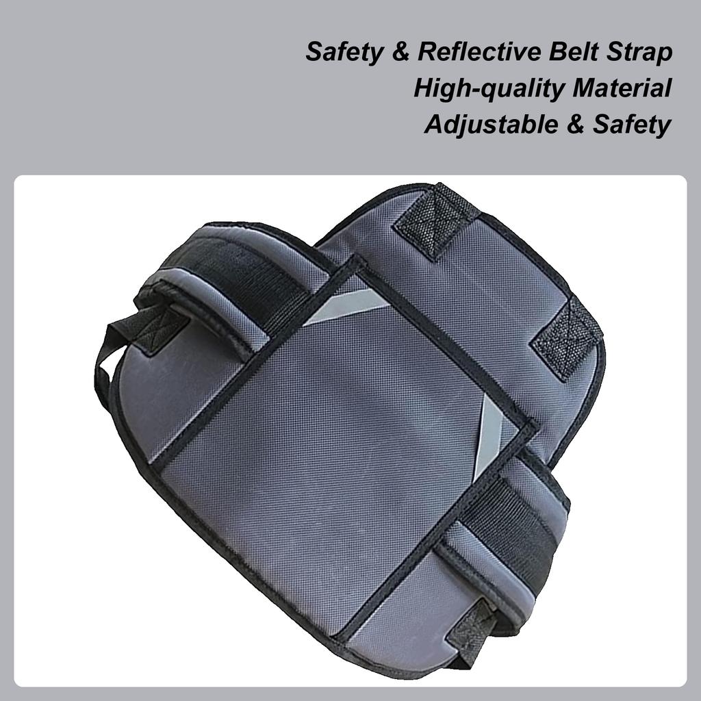 Детский ремень безопасности для мотоцикла Велосипедный ремень безопасности Ремешок для ребенка Регулируемая страховочная система Для электромобиля Велосипед Велосипед