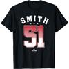 Уилл Смит 51 Техас Футболка MLBPA2