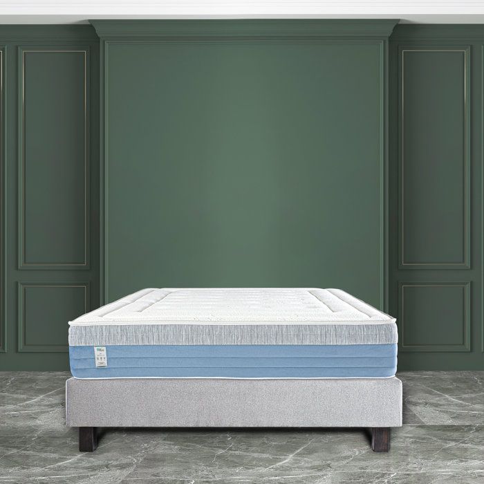 Matelas 160x200 cm, BestRoyal, 27cm, ressorts ensachés, mousse mémoire de forme, indépendance du couchage