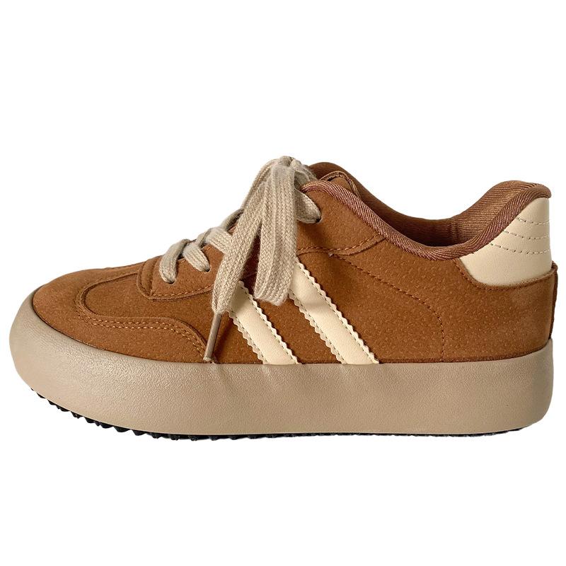 G1391 латексная стелька/платформа Dexun обувь женская обувь весна 2025 новые ретро туфли с круглым носком повседневная обувь