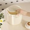 Mini Press Trash Can Desktop Garbage Basket Home Table Plastic Waste Bins Office Supplies Dustbins Sundries Box Home Supplies
