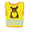 Childrens/Kids Funtastic Wildlife Moose Safety Hi-Vis Vest