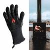 Log Burner Heat Insulation Fire Heat Glove Fire-resistant Resistant Glove Heat-resistant Glove