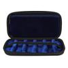 6 Slots Saxophone Mouthpiece Storage Case Box Portable Sax Accessories