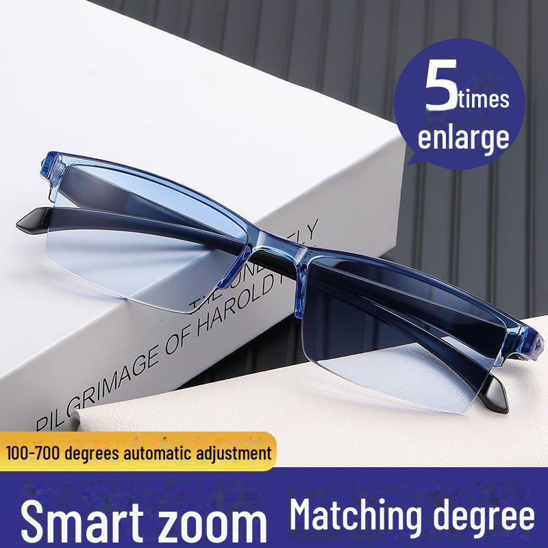 Очки для чтения HD с автоматической регулировкой и защитой от синего света — стильный дизайн унисекс