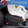 Upgraded Car Middle Center Console Cover With 2 Storage, Universal Microfiber Leather Car Armrest Cover Cushion For For Most Vehicles, Memory Foam