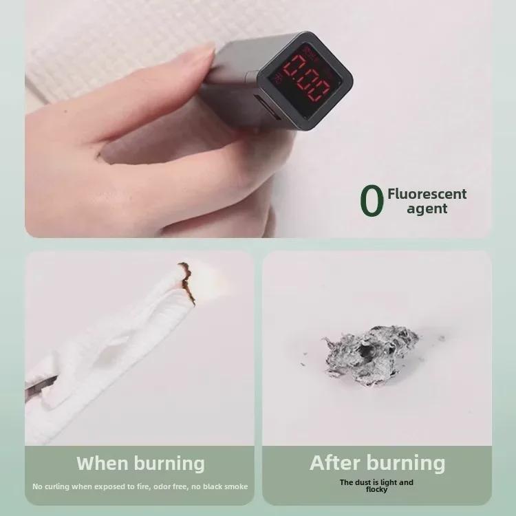 Ermutao утолщенная одноразовая несмываемая сухая шапочка для длинных волос - супер впитывающая и прочная