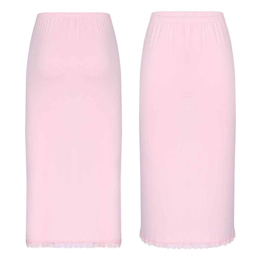 Летняя повседневная мини-юбка, женская базовая юбка, нижнее платье, полуслипы, нижняя юбка