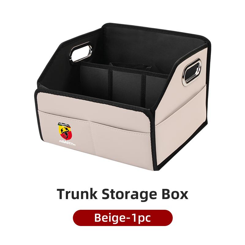 Car Trunk Organizer Box Large Capacity Multiuse Tools Storage For Abarth Fiat Grande Punto Tipo Stilo Ducato Palio 500x WI1